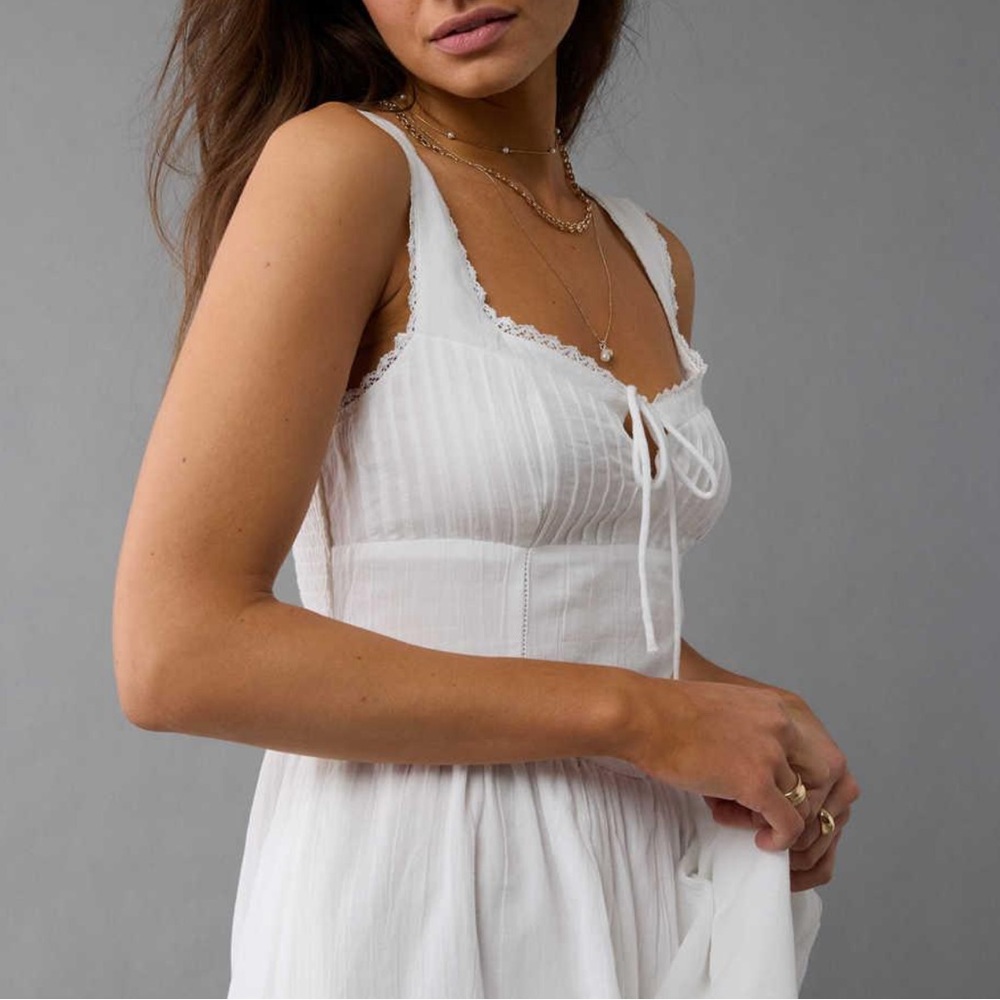NWT AE Corset Midi Dress - Picture 4 of 8